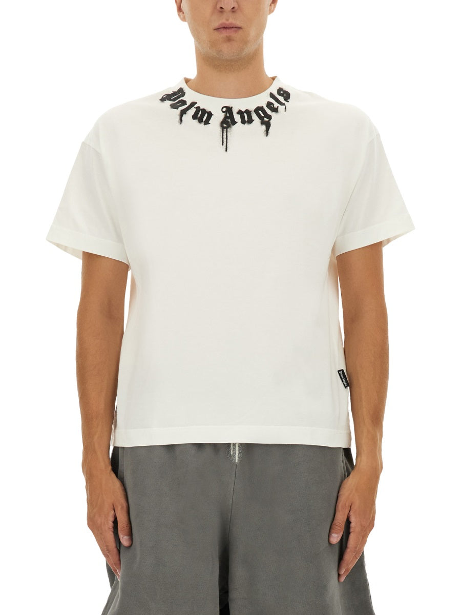 Palm Angels T shirts - White | Wanan Luxury