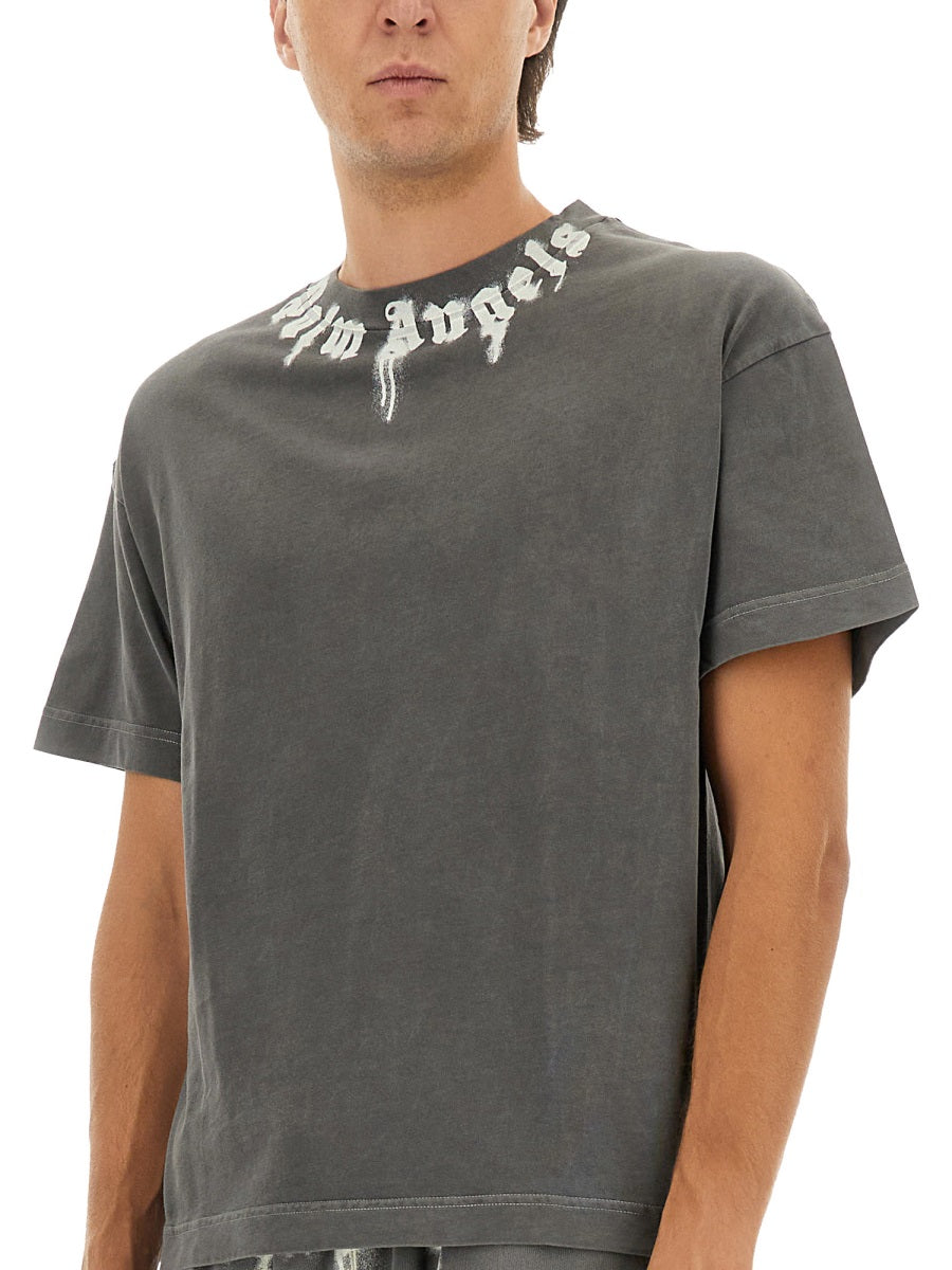 Palm Angels T shirts - Grey | Wanan Luxury