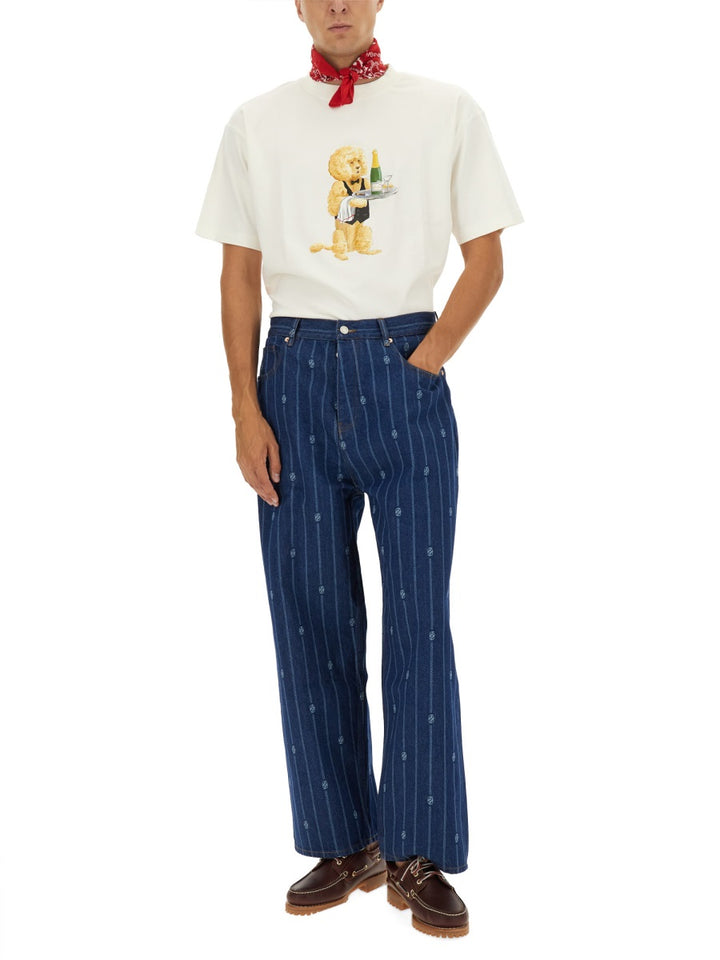 Drôle De Monsieur T shirts - White | Wanan Luxury