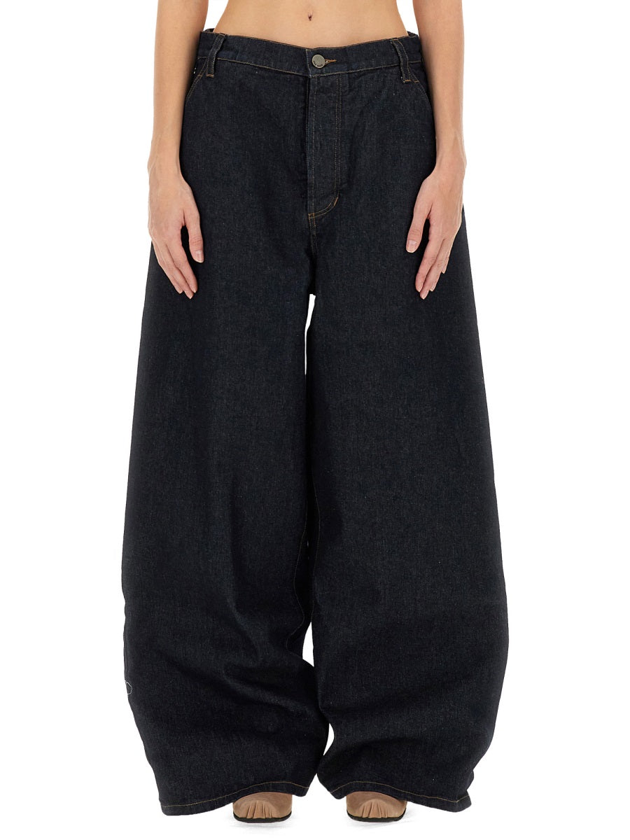 Uma Wang Pants - Blue | Wanan Luxury
