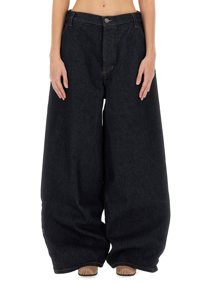 Uma Wang Pants - Blue | Wanan Luxury