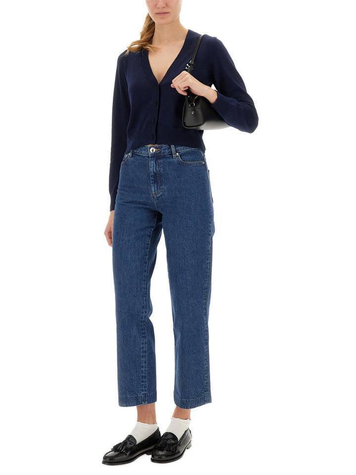 A.P.C. Sweaters - Blue | Wanan Luxury