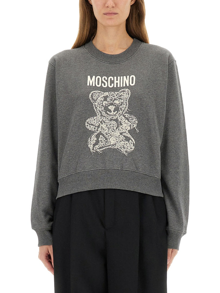 Moschino Sweatshirts - Grey | Wanan Luxury