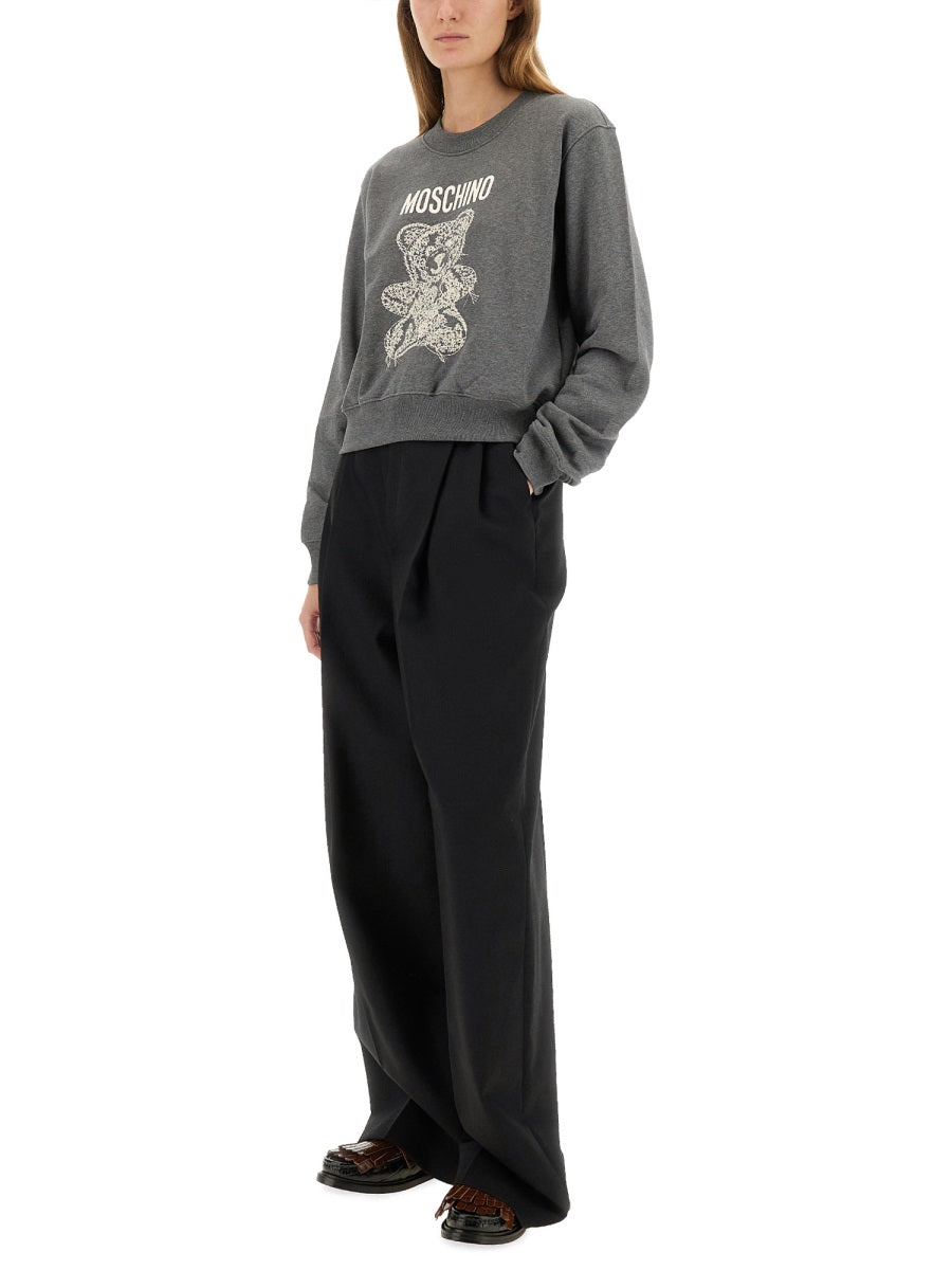 Moschino Sweatshirts - Grey | Wanan Luxury