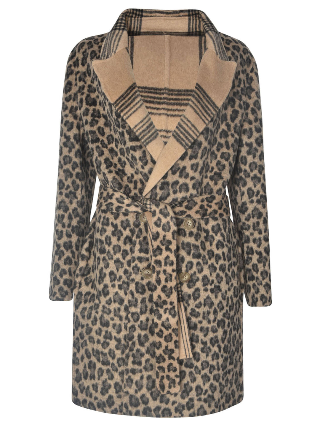 Twin-Set Coats - Brown | 5d86dd3582d5a75f194453070f8278e2383f2e82