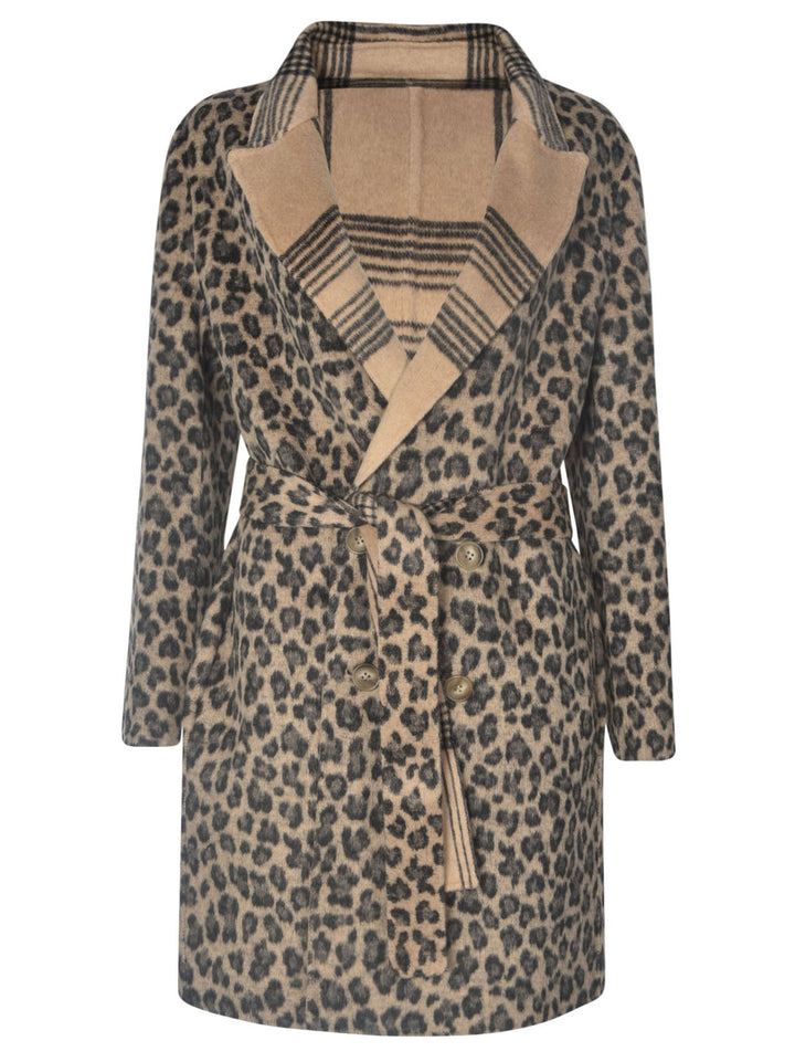 Twin-Set Coats - Brown | 5d86dd3582d5a75f194453070f8278e2383f2e82