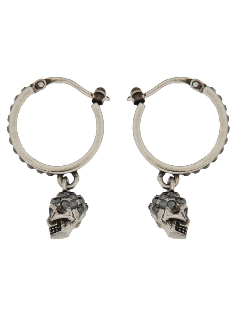 Alexander McQueen Earrings - Silver | Wanan Luxury