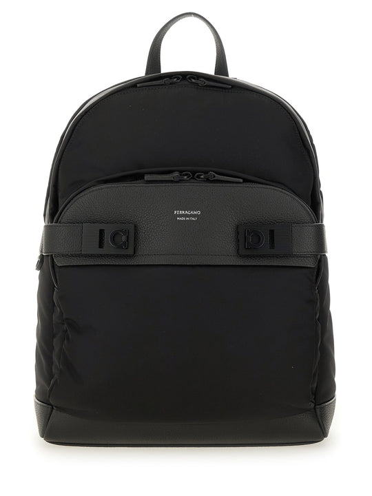 Backpack With Buckles "Hooks"