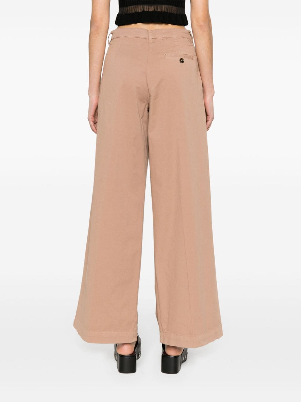 Pinko Trousers - Brown | 7fa0831aabafbdca59f63f3f21afcc9aa15742a4