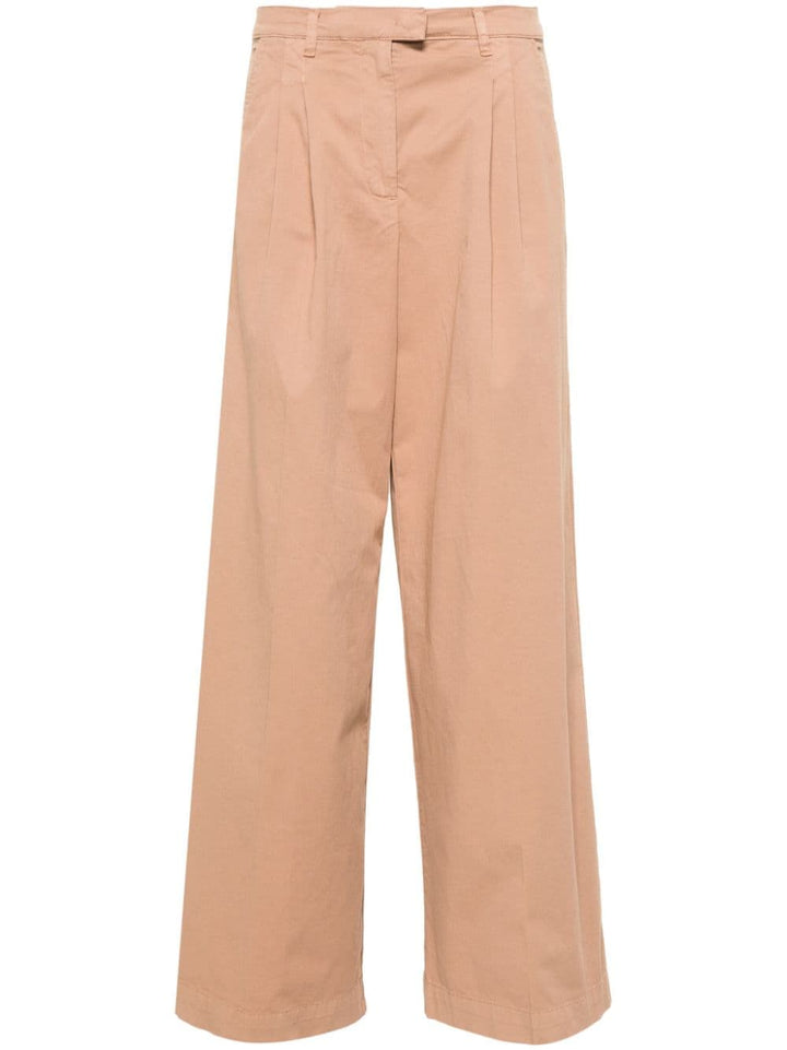 Pinko Trousers - Brown | 68eb00c3c2e5ebccad0f48bf44941a6d7f598e51