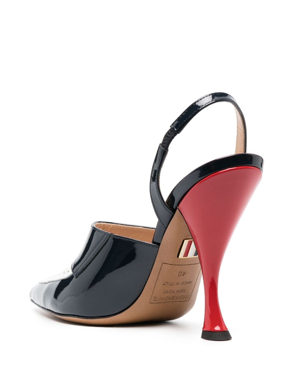 Thom Browne Flat shoes - Red/white | ad9e882ee8cb27dde5dc9f5446dd54b63b2c13c8