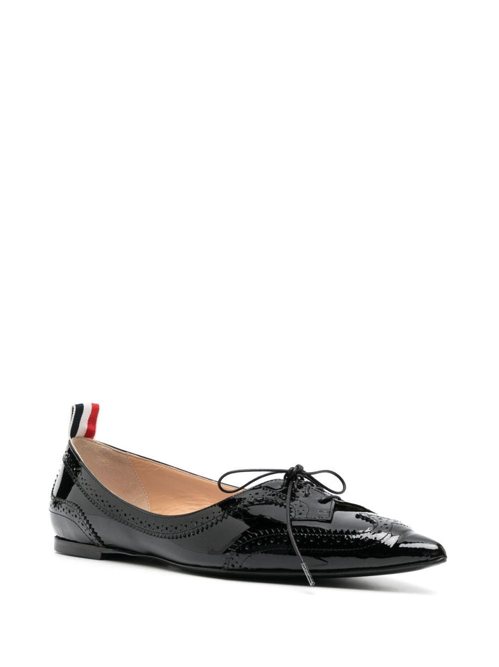 Thom Browne Flat shoes - Blacks and greys | 1b4f44d469ee4e700c4450e9f30c7ada02703554