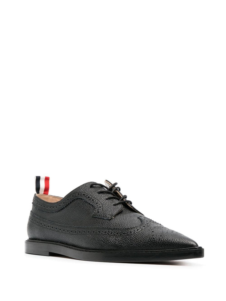Thom Browne Flat shoes - Blacks and greys | a2179a1cea52f9f7be1ca29c18fface354c08d0f