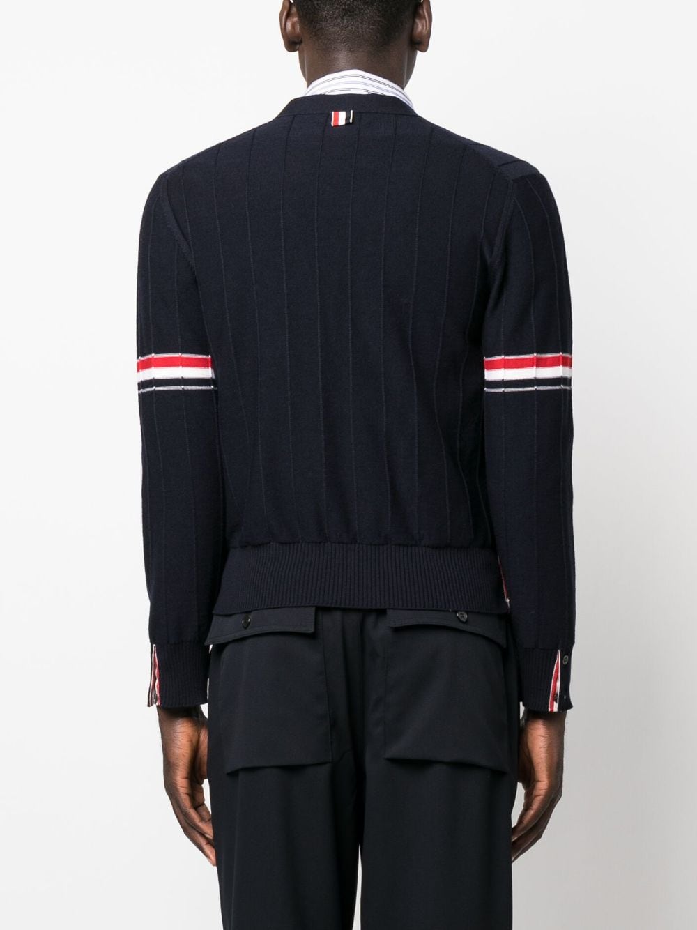 Thom Browne Sweaters - Blue and green | e747806816e184b4081e0e0151593de289540613