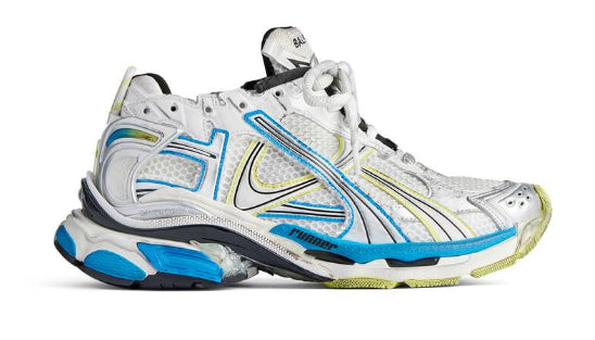 Balenciaga Flat shoes - White/yellow/blue | 269b5bc68de846e307011f00fd209455032fd04e