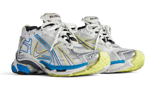 Balenciaga Flat shoes - White/yellow/blue | 539bb05f2b2754a48678efc3b90c8bc0944dd40c