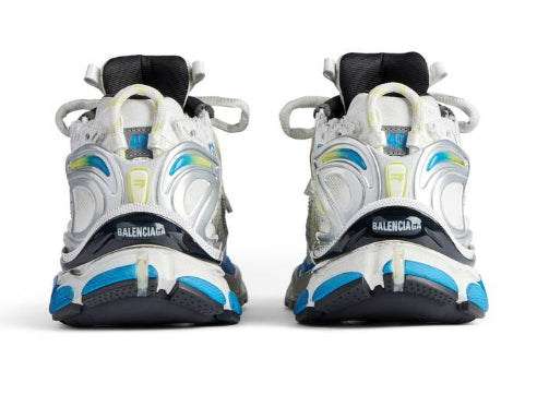 Balenciaga Flat shoes - White/yellow/blue | 18407236f3b5e978f0aeacc426f49ce3a6d77253