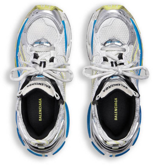 Balenciaga Flat shoes - White/yellow/blue | cd957af816aaa8808241297677f6db4aee4a1d12