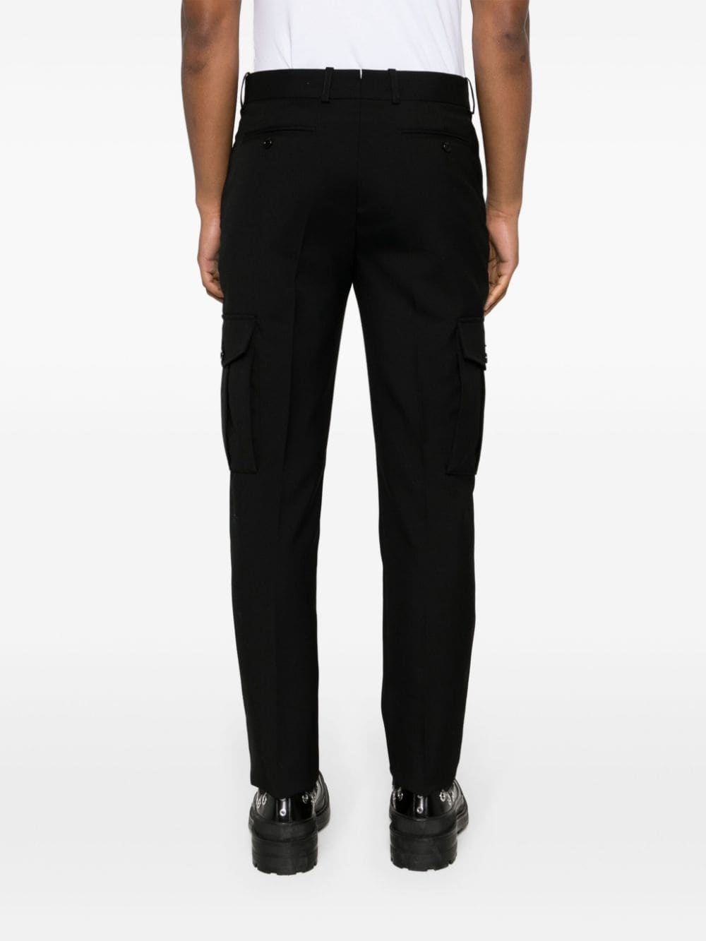 Alexander Mcqueen Trousers - Blacks and greys | 7cb1528ce01dbe9874f6042879558399572281ac