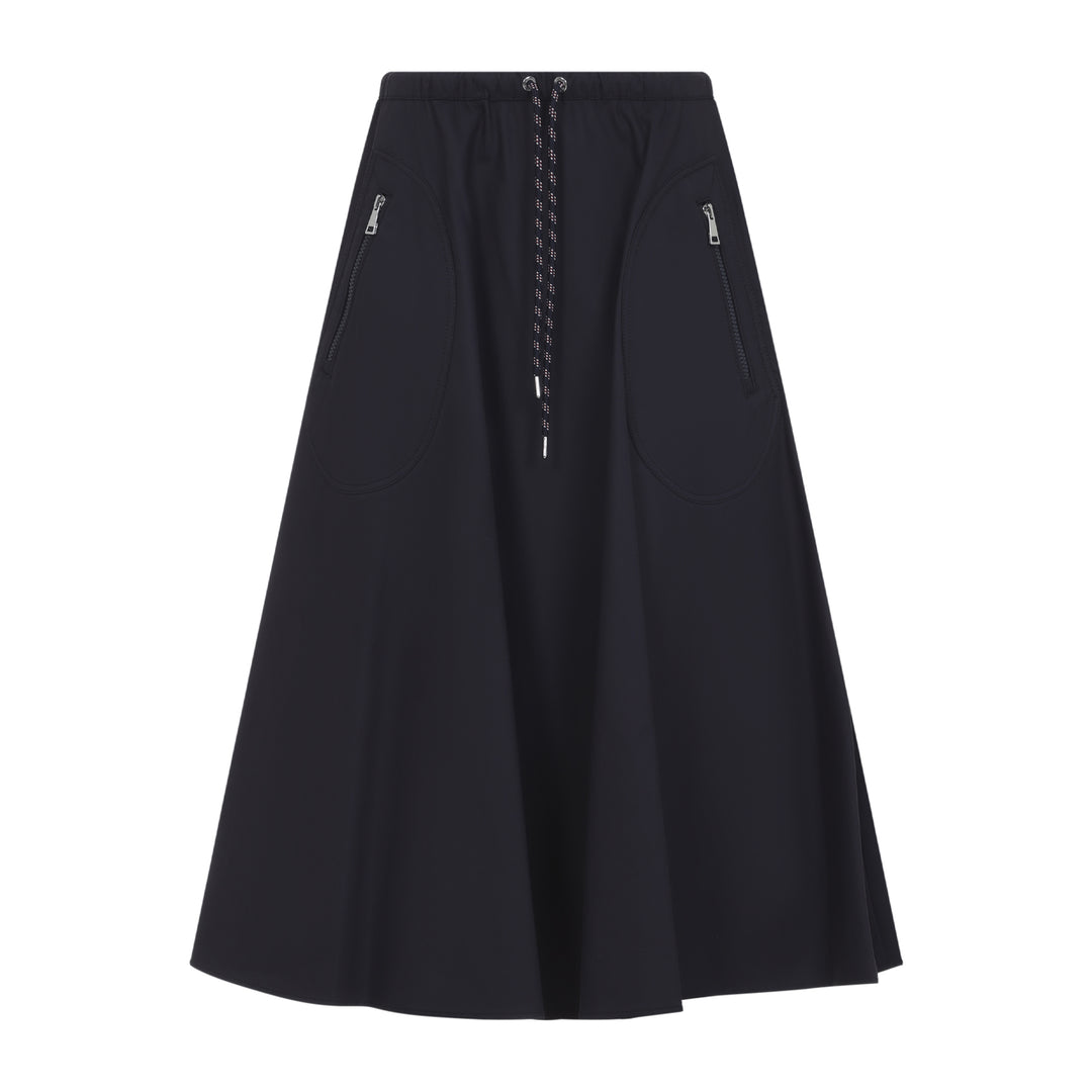 Moncler Midi skirts - Blue | b72eca60c77c1f533dc600056cb86469b414565d