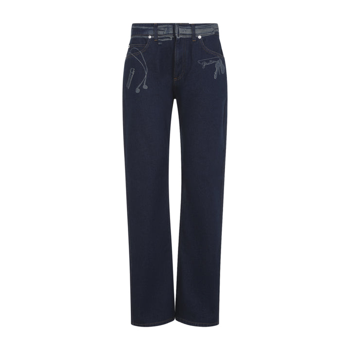 Jean Paul Gaultier Jeans - Blue | 9d3cfd2b023763e93fd2f9b6af6cf51defd09df4