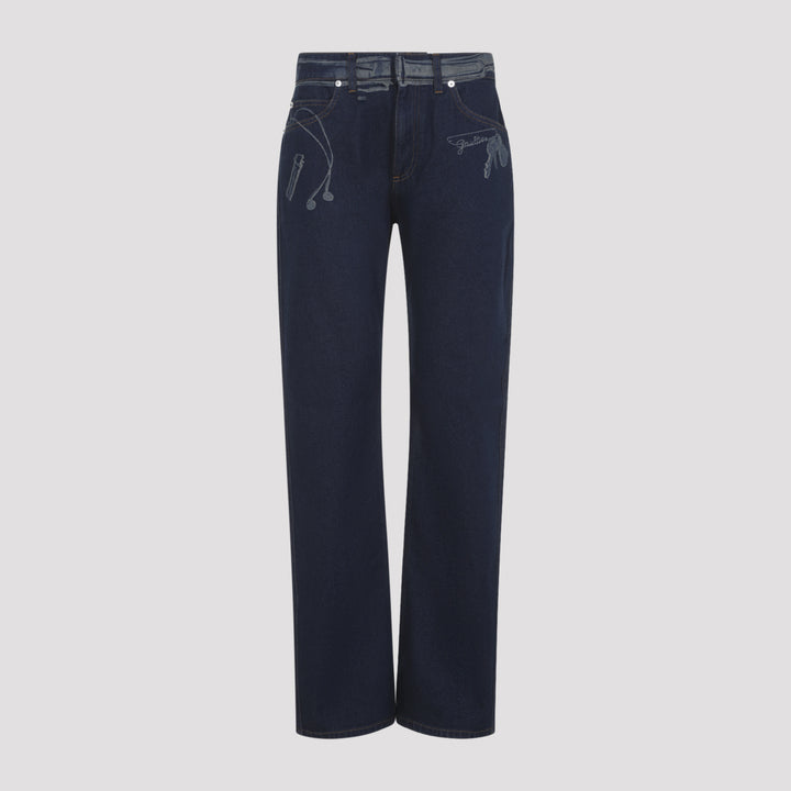 Jean Paul Gaultier Jeans - Blue | 684a700a17fcb44ea8bc3709ecc8f9151274dd22