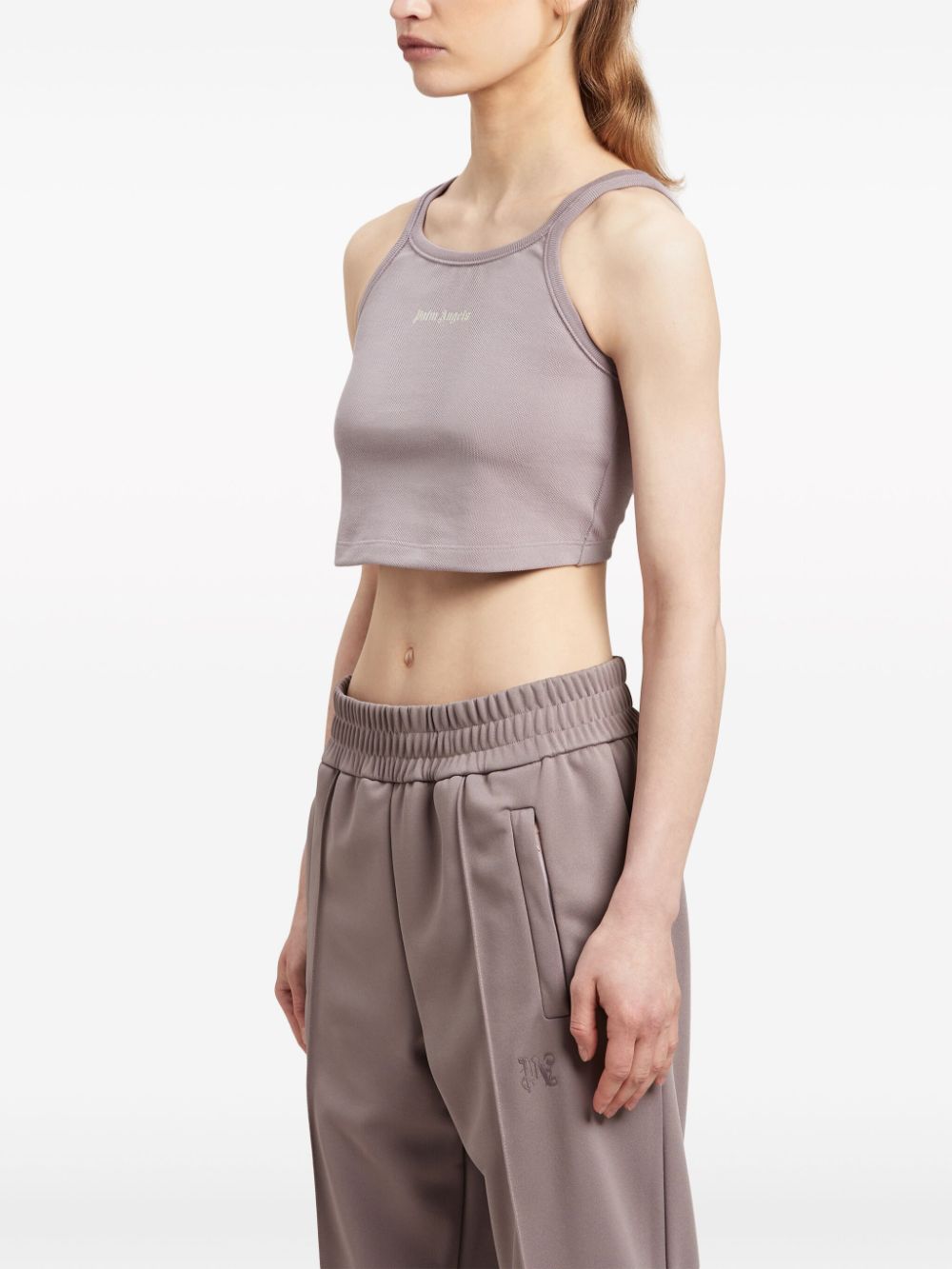 Palm Angels Top - Lilac/off white | ba9f7f0e31eee5abf6380510c24c516193dc5d71