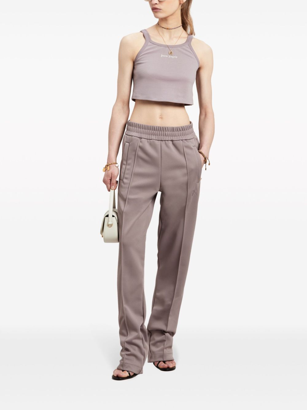 Palm Angels Top - Lilac/off white | efe503bd2daf5c3eddadc516e4f2c09a90d7003d