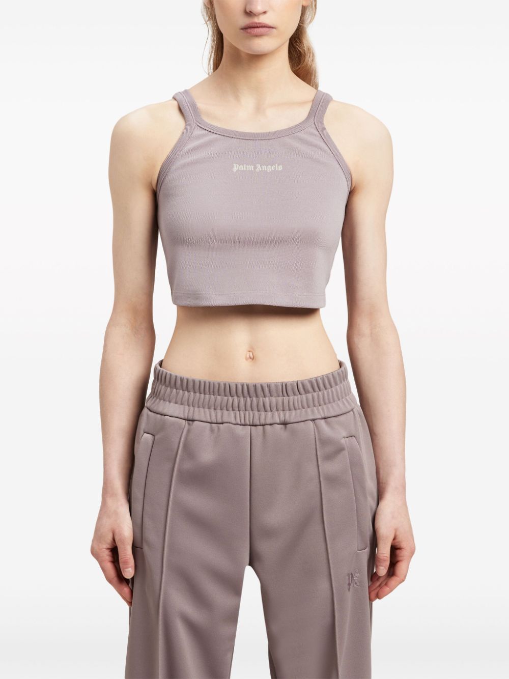 Palm Angels Top - Lilac/off white | 814f95b62982c9b30a8bad8379a84d2b9d9144d9