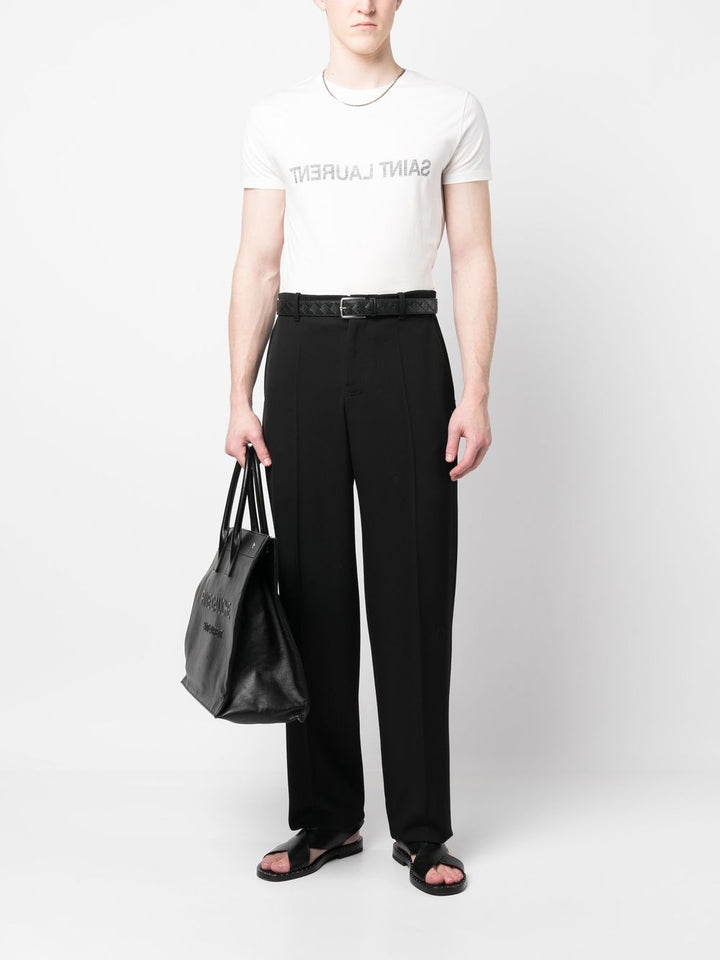 Saint Laurent T-shirts and Polos - Naturel/noir | 33c8756f8f92a47a721c6bb4dca12b20f9b48f78