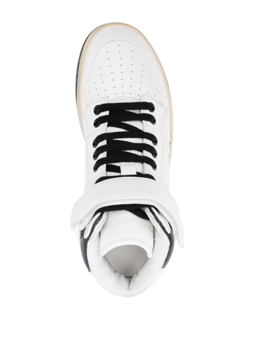 Saint Laurent Sneakers - Bianco ottico/nero | 9e079a1b565d91a3c4e7e39a30850ca2e6eb0e3c