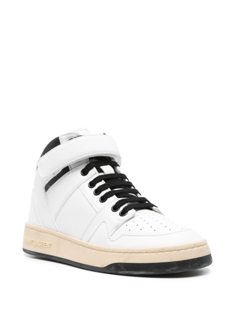 Saint Laurent Sneakers - Bianco ottico/nero | c4145f9f5999d9897225e7e2c9554b1b2b5cbfbe