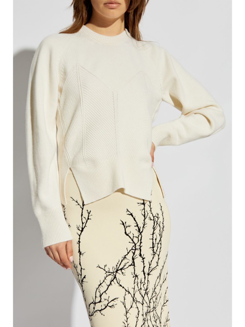 Alexander Mcqueen Sweaters - Light and natural | 0f7281dcddf671e14b59d87a401066cedf0628df