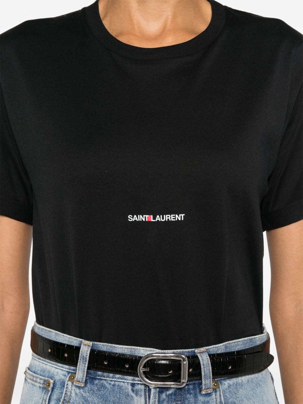 Saint Laurent T-shirts and Polos - Blacks and greys | 8d393a488efeac5bbad3c3192ab7d137f2e98e3c