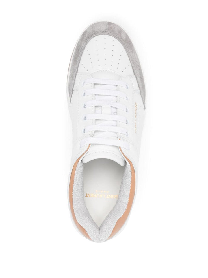 Saint Laurent Flat shoes - Optic white/foggy/gold | eef885de36c25a383d2831adf2f6818f731257cc