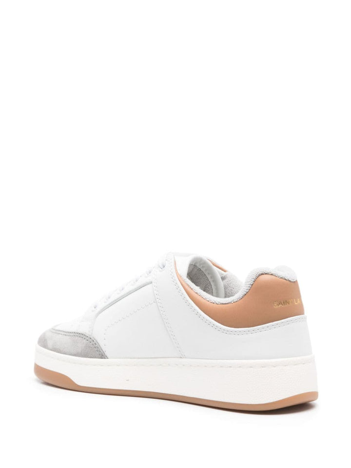 Saint Laurent Flat shoes - Optic white/foggy/gold | 63f0d3f0f1aaf0a1ff630ada8ad75d8f89c5ce5c