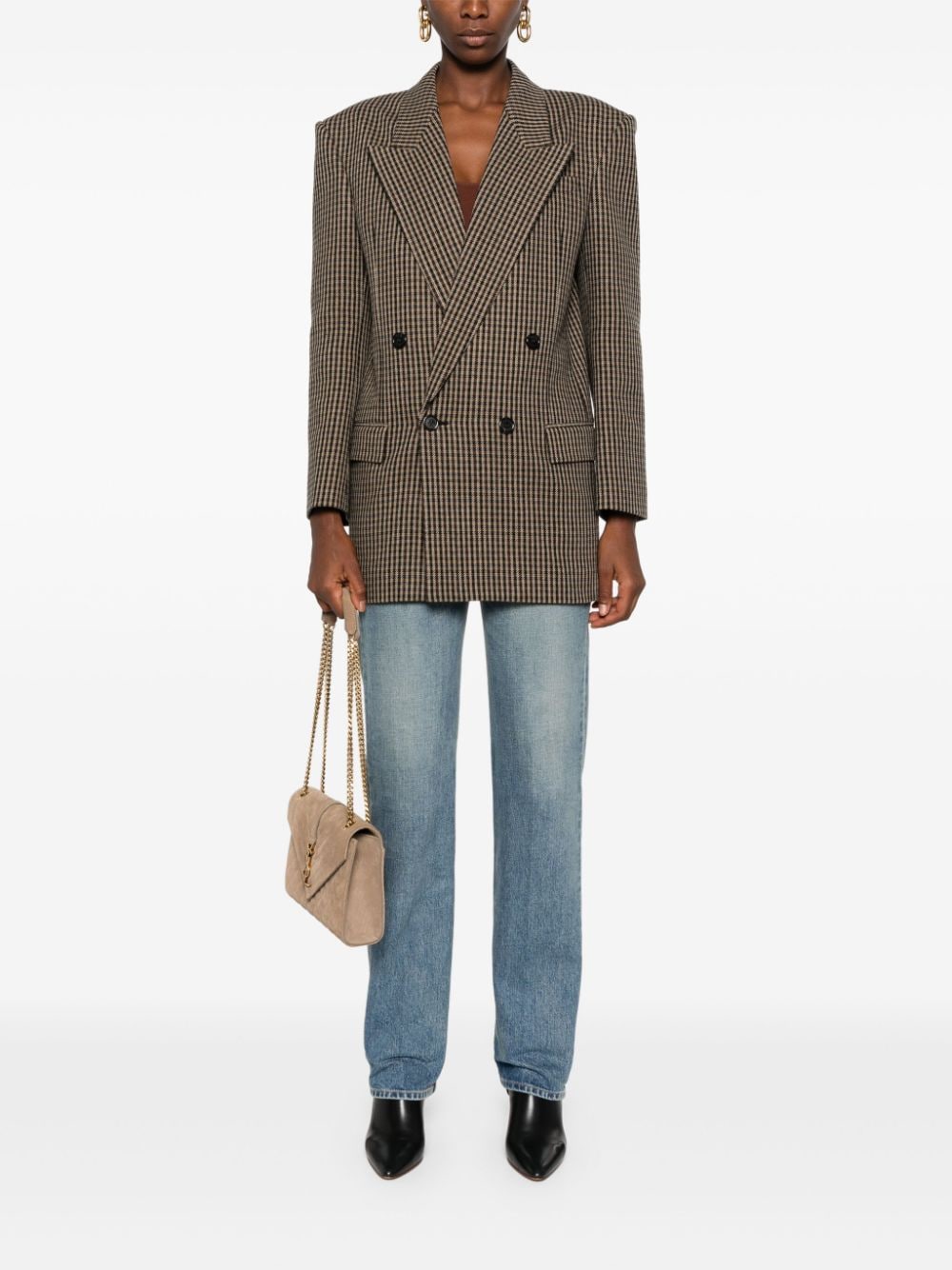 Saint Laurent Jeans - Blue and green | d6f8f7c4cce640bfef22cc4cc9f829b25aa0e7bb