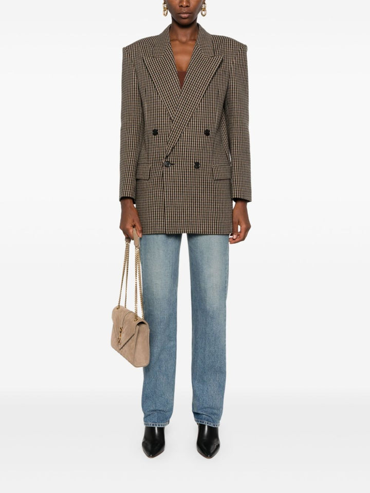 Saint Laurent Jeans - Blue and green | d6f8f7c4cce640bfef22cc4cc9f829b25aa0e7bb