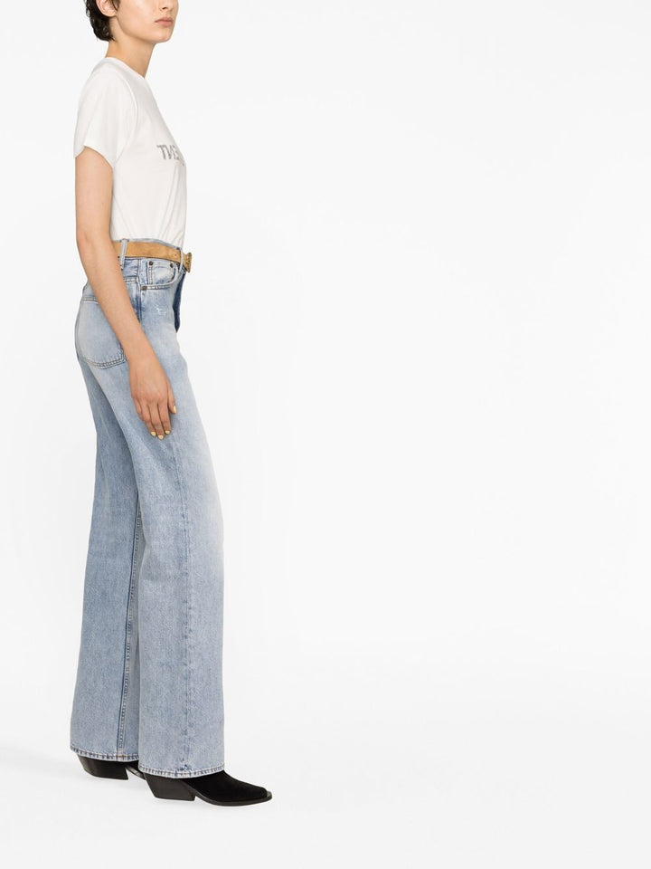 Saint Laurent T-shirts and Polos - Naturel/black | 144e8d954f9294f1f7361f762e27fccd31d0c83c