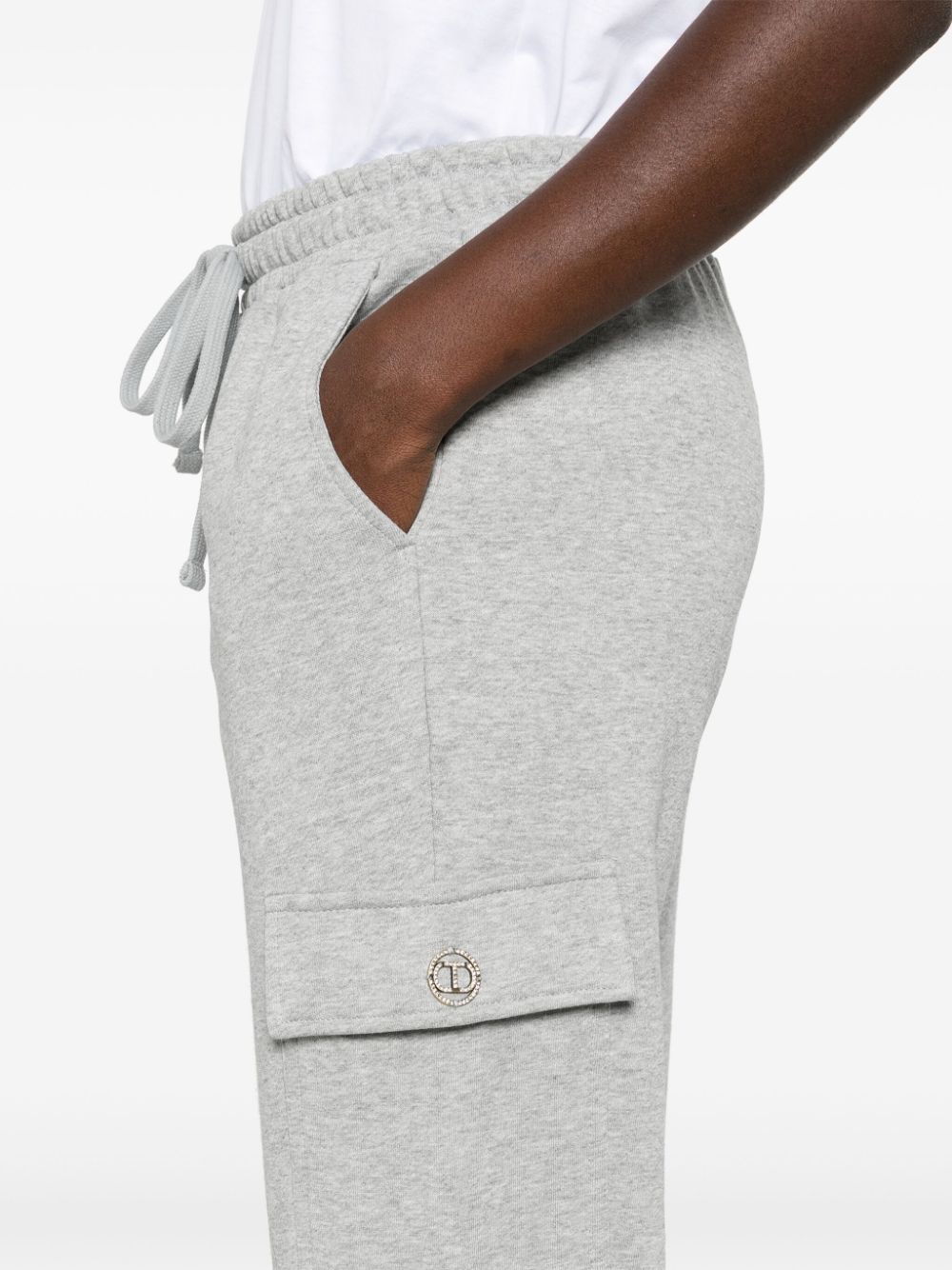 Twin-Set Trousers - Grigio medio | b4ba8c5db1031f95d5dfe63c0972dcb7c0e55fdb