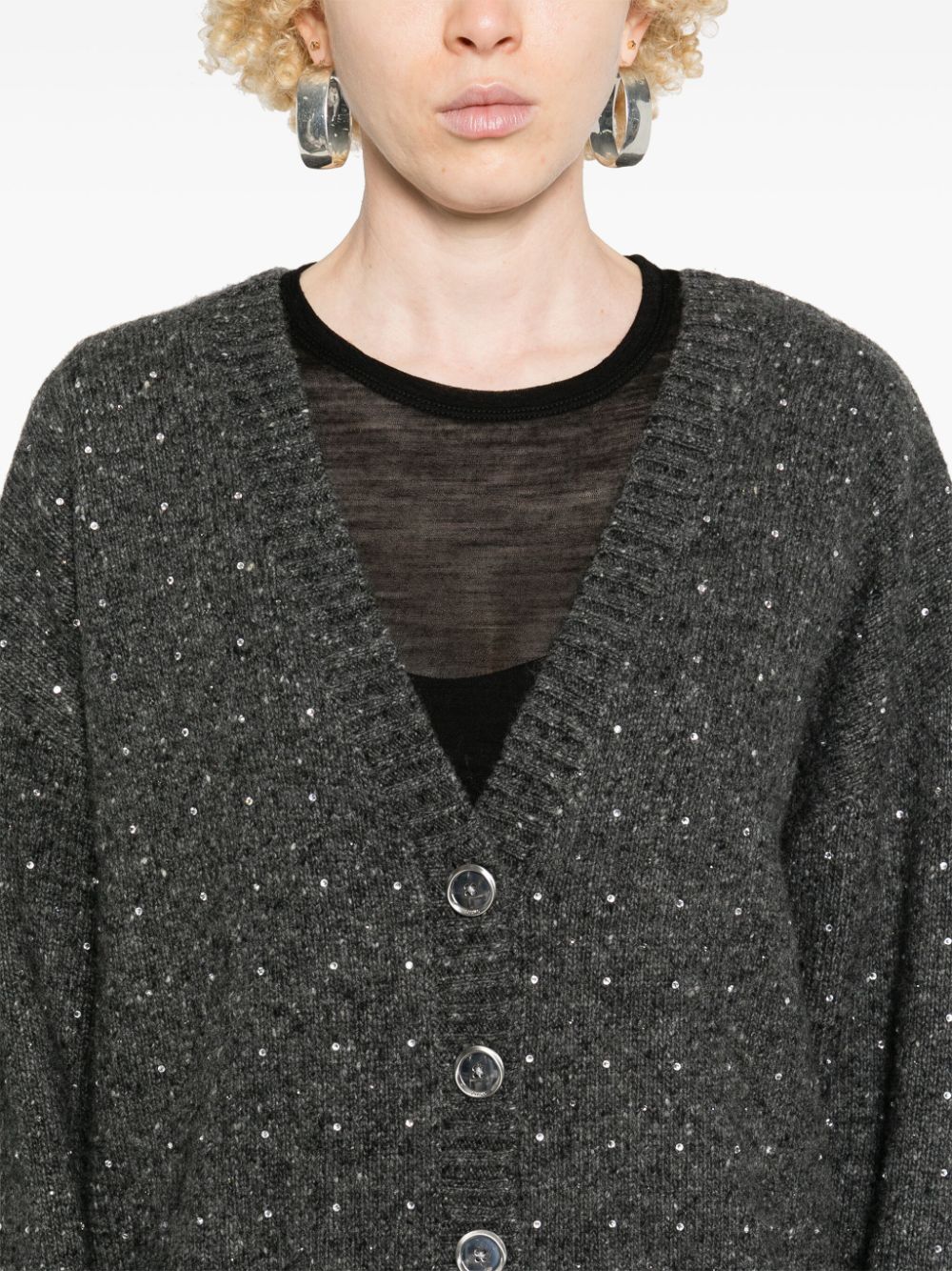 Pinko Sweaters - Blacks and greys | 97affc7a234a0eaa258779d48b312b72d0e2a15e