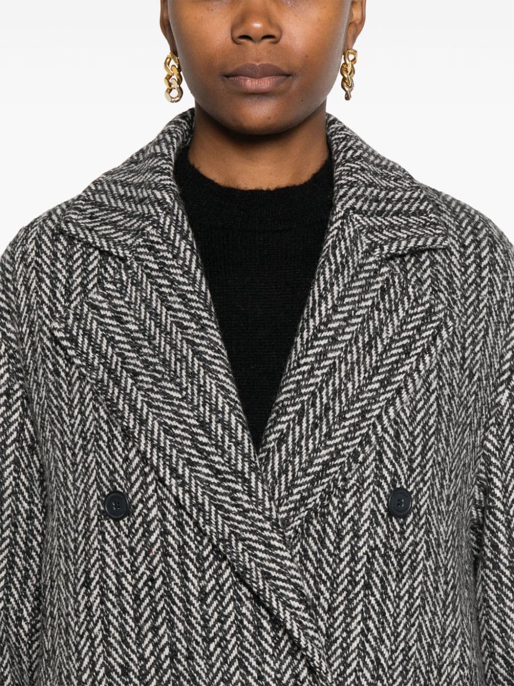 Twin-Set Coats - Neve/nero | cf3c48ea27e7e1d6cad6d4963eb2214e724ce9b5