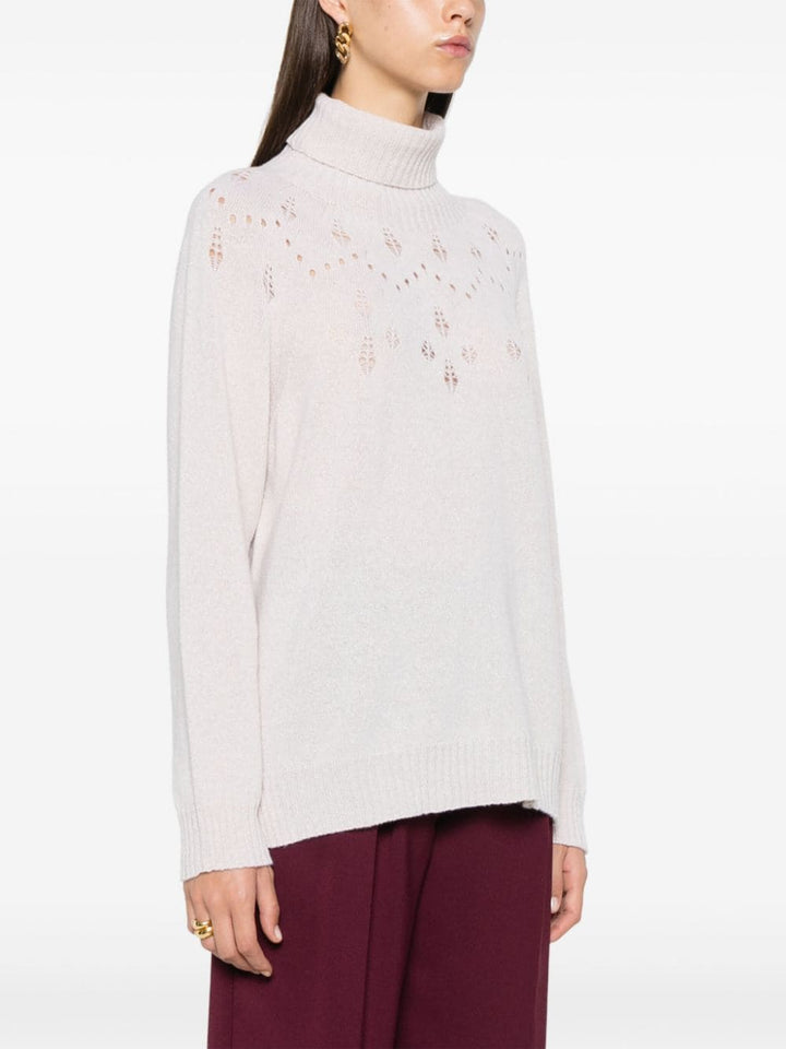 Twin-Set Sweaters - Neve/oro | 5e409fd807f3a41ab89122f80fee67b837226d21