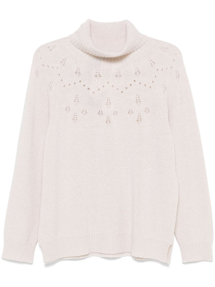 Twin-Set Sweaters - Neve/oro | 8ba444b9cc04a3aa51359bbdc800c9659f29376d