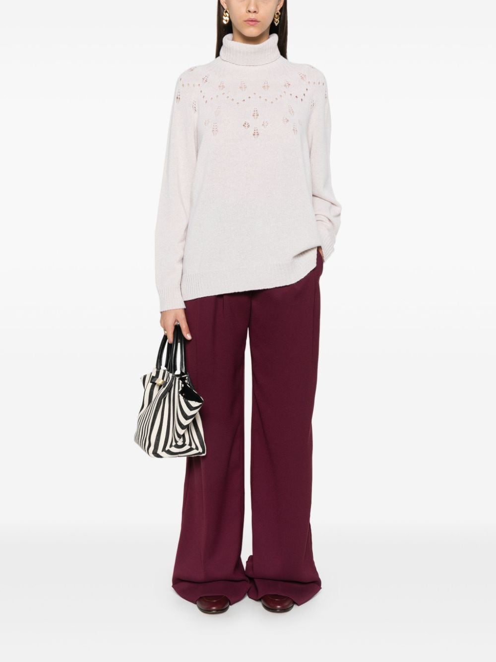 Twin-Set Sweaters - Neve/oro | 0e63507bb7d4a43e5ec26979793b7e37ca505a2d