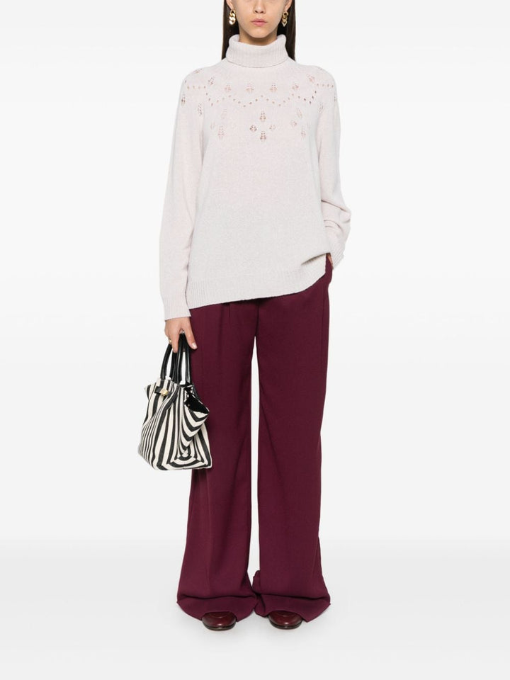 Twin-Set Sweaters - Neve/oro | 0e63507bb7d4a43e5ec26979793b7e37ca505a2d