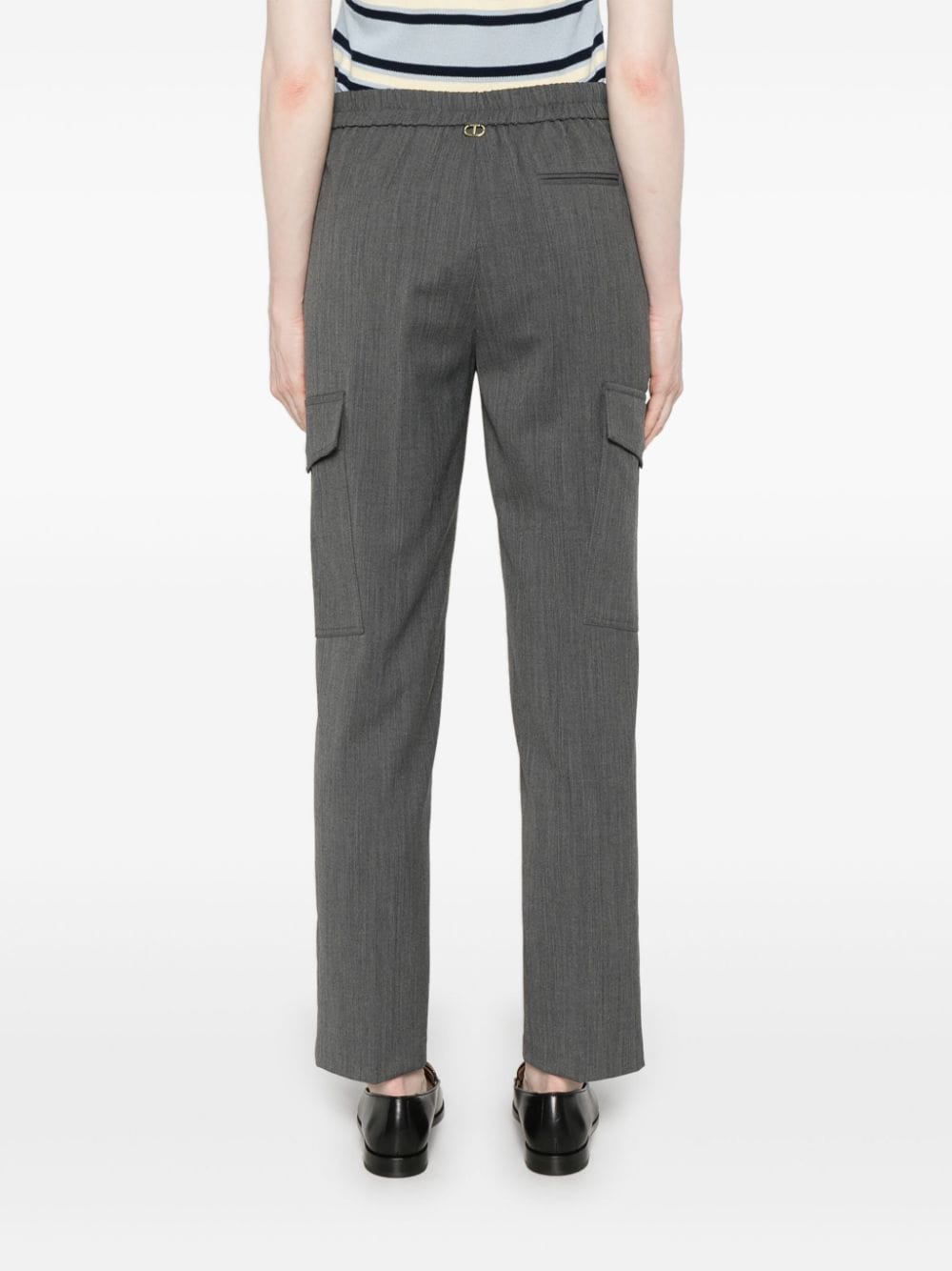 Twin-Set Trousers - Blacks and greys | d4019854bcfeb786bc680450833fca9906099b40