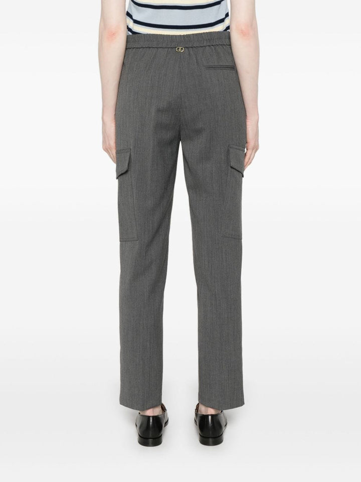 Twin-Set Trousers - Blacks and greys | d4019854bcfeb786bc680450833fca9906099b40
