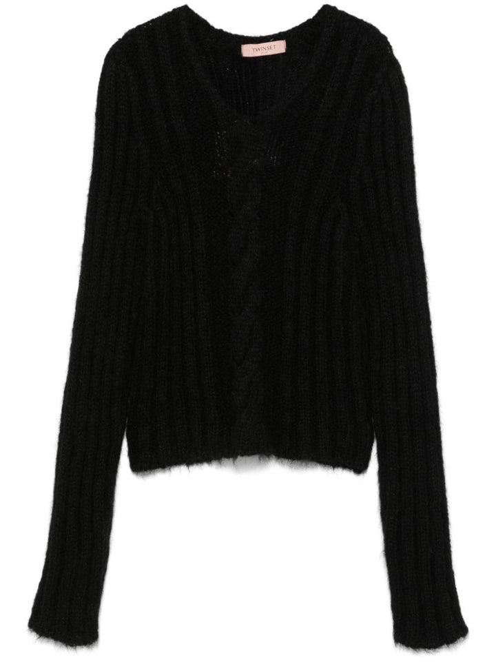 Twin-Set Sweaters - Blacks and greys | 41d06bf17c0b9d185928747e12f48af3de05b522