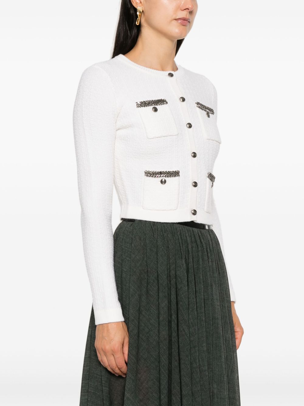 Elisabetta Franchi Sweaters - Light and natural | 5e3d7151e2107b51410dcda55054a8a0b7b2eef4